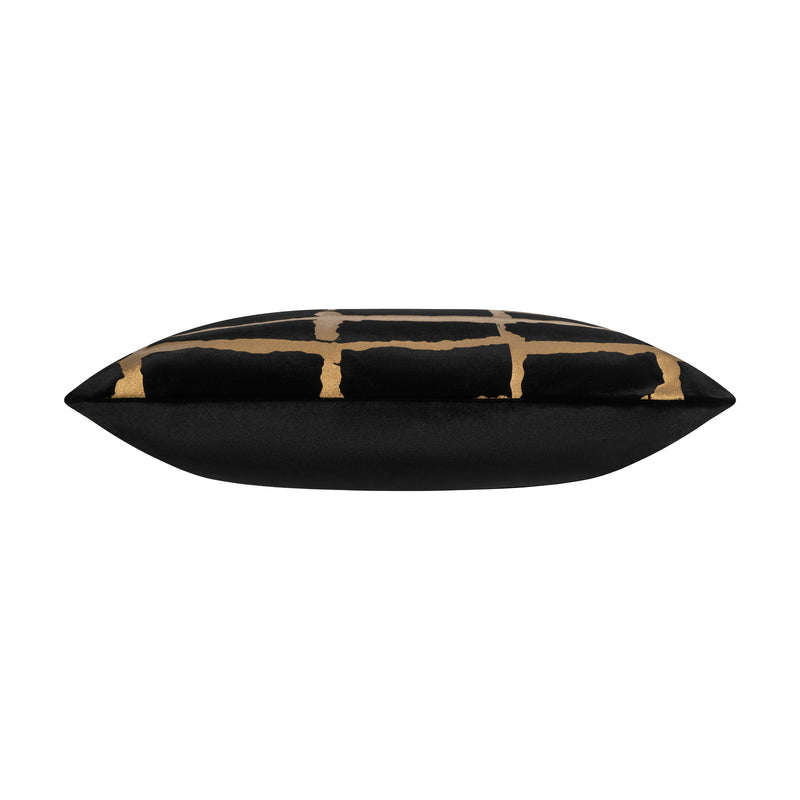 Oslo Black and Gold Pillow