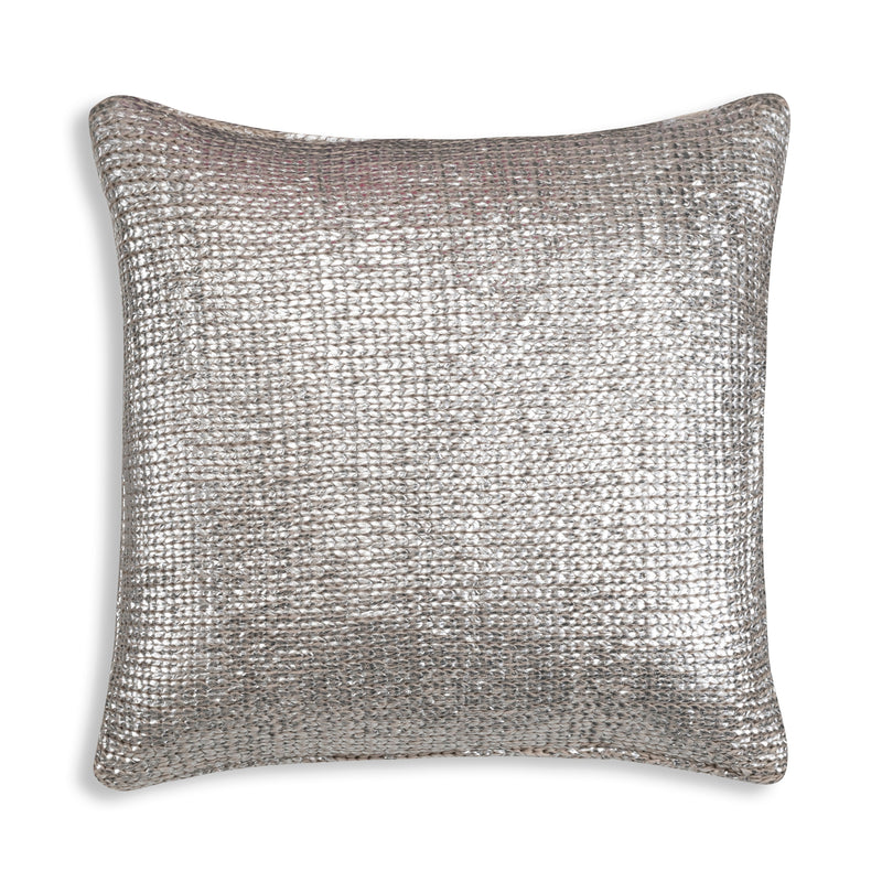 Piper Arcylic Knot Silver Pillow