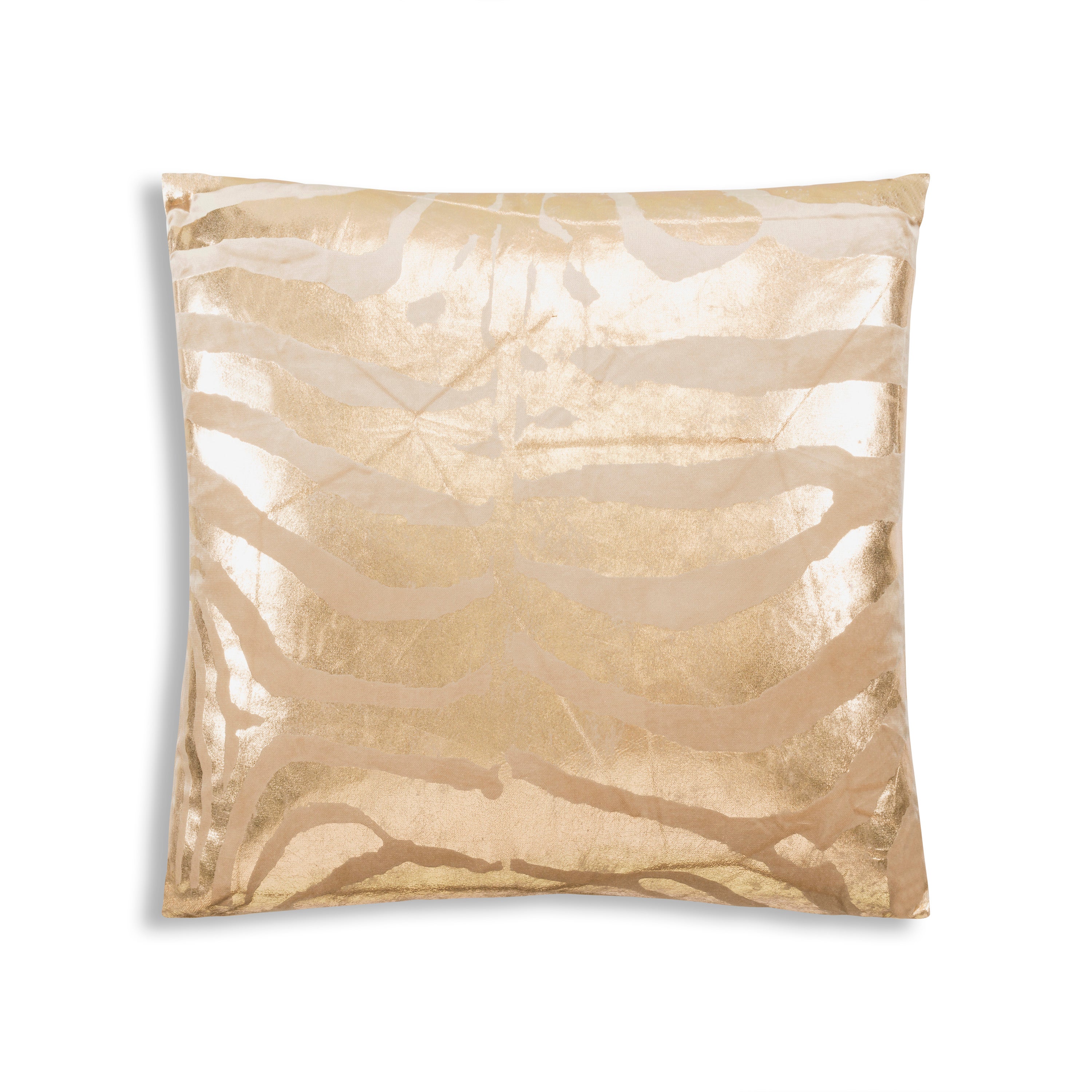 Rica Beige Velvet Pillow