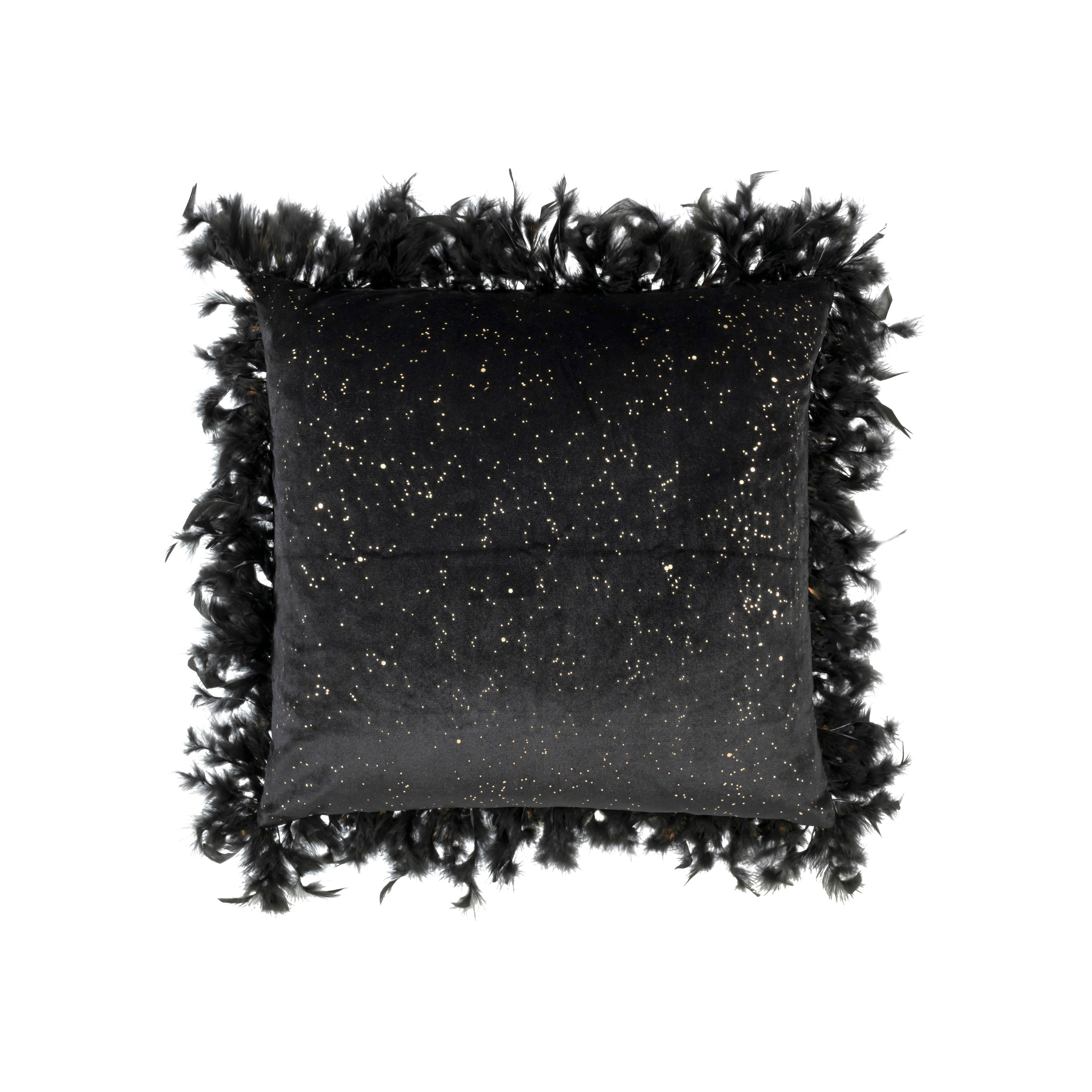 Rica Black Vlevet Pillow