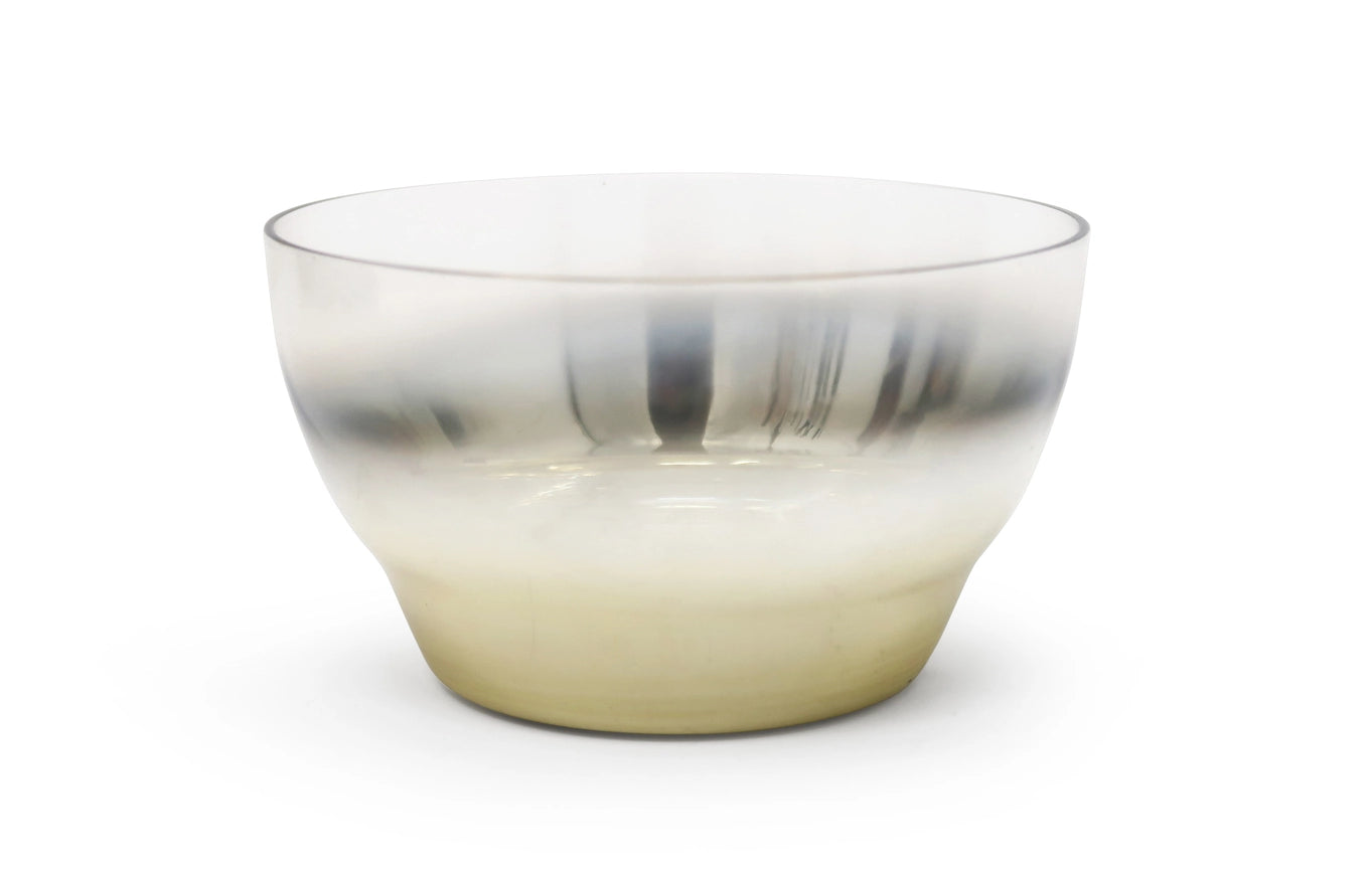 Set of 6 Dessert Bowls with Gold Ombre Design