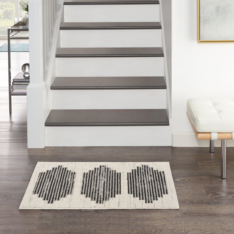 Modern Passion Area Rug - Ivory/Grey
