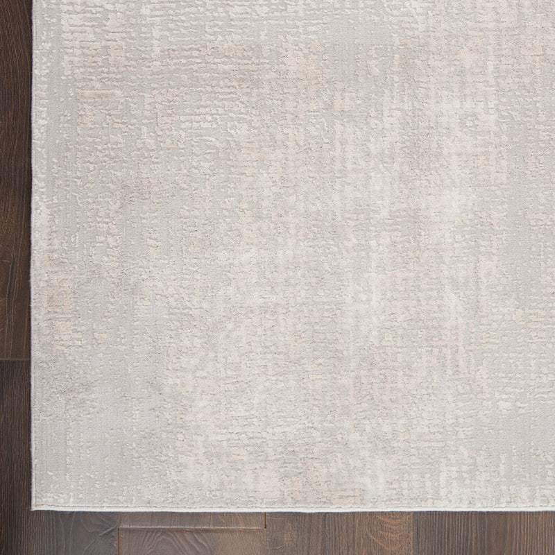Sleek Textures Area Rug - Ivory/Grey