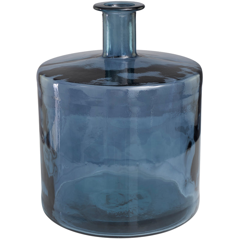 Recycled Glass Spanish Bottleneck Vase ( 2 Colors)
