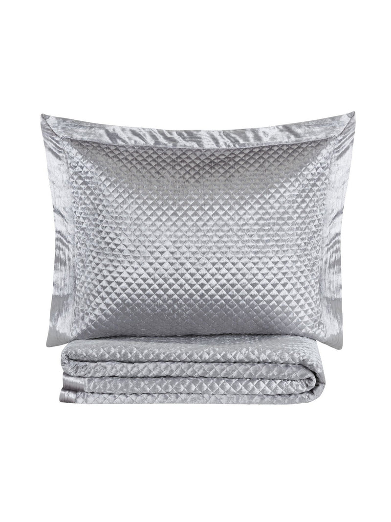 Amani Grey Quilt Set (2 sizes)-Inspire Me! Home Decor