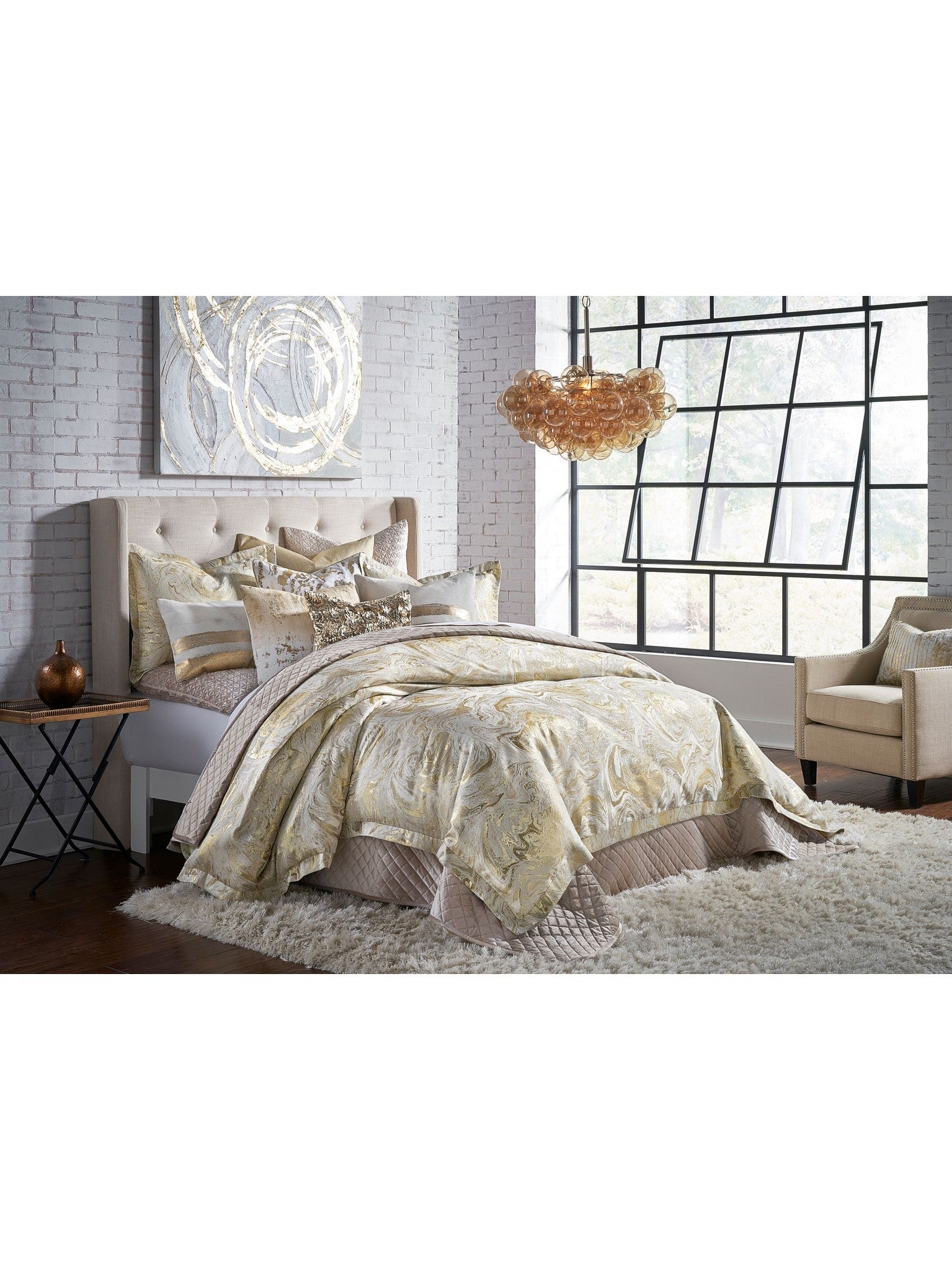 Fawn Gold Duvet (2 sizes)-Inspire Me! Home Decor