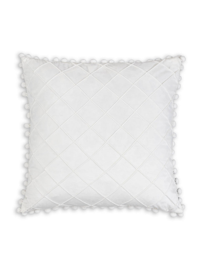 Diamond White Pillow - 20" x 20"