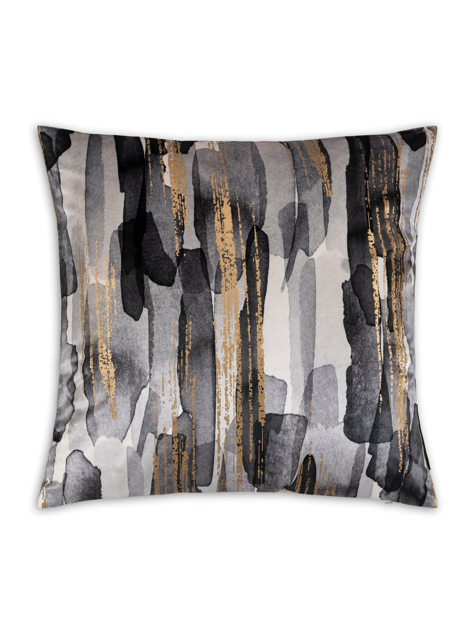 Elise Black Gold Pillow - 20" x 20"