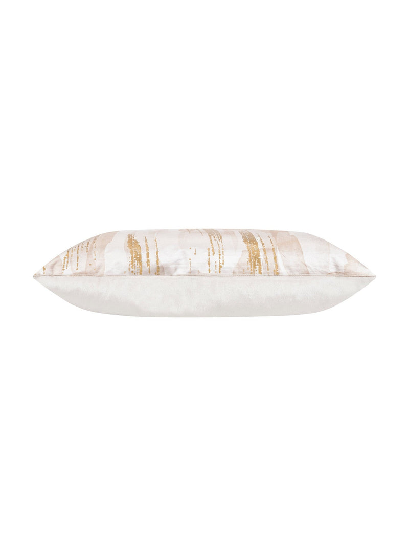 Elise Ivory and Gold Pillow - 20" x 20"