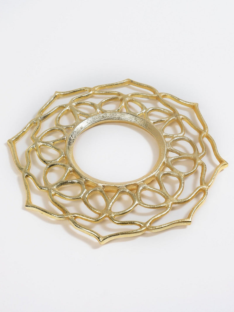 Gold Lattice Charger/Wreath
