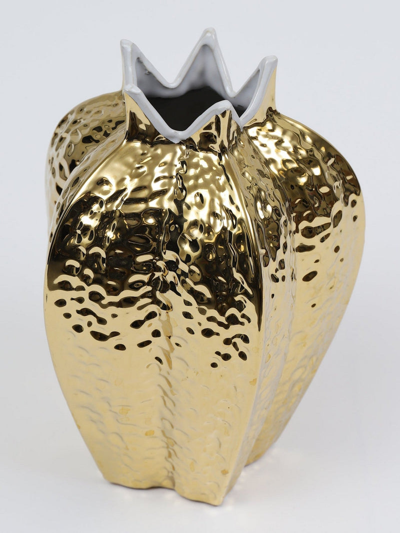 Gold Pomegranate Vase (2 Sizes)