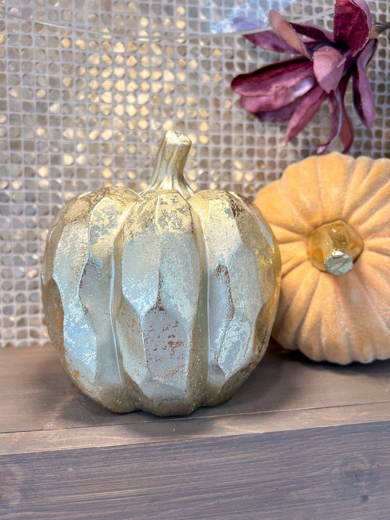 Gold Fall Pumpkin (2 Styles)