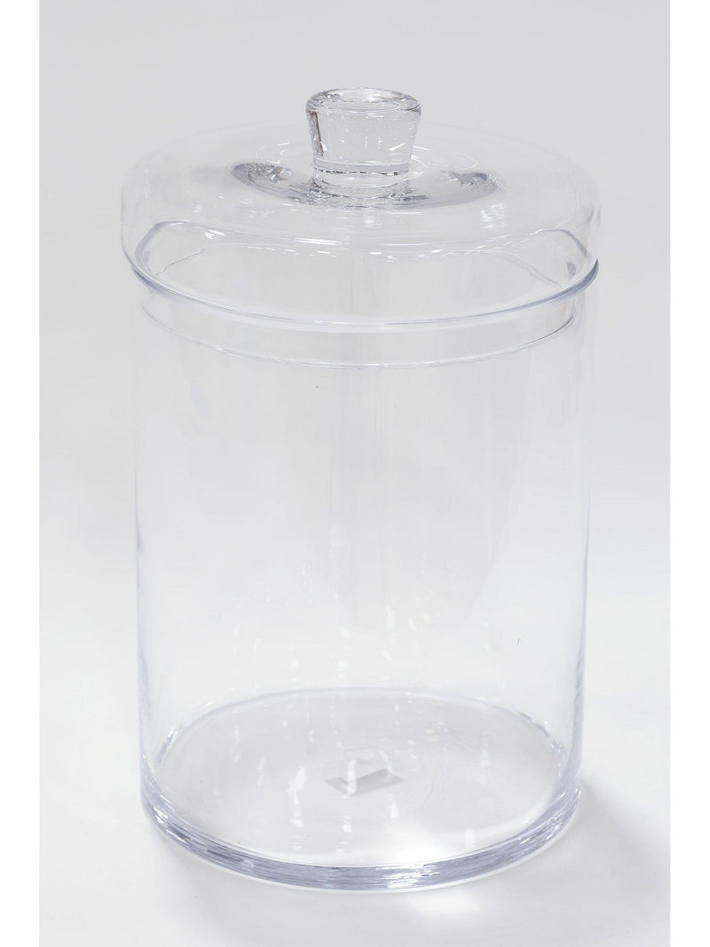 Tall Glass Jar with Lid - Clear glass - Home All