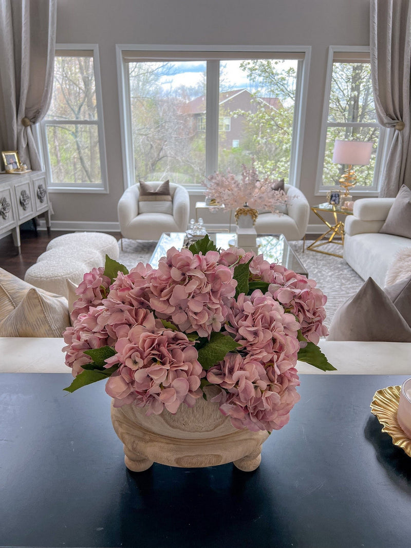 19" Lavender/Mauve Hydrangea Stem