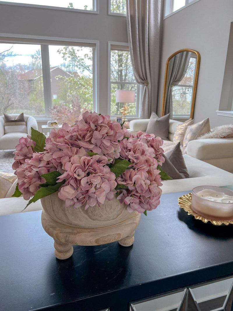 19" Lavender/Mauve Hydrangea Stem