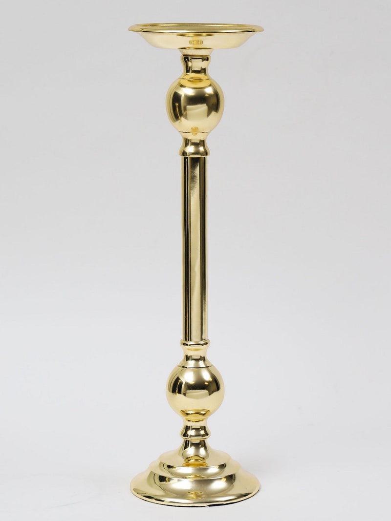 Gold Bead Detailed Candleholder (3 Sizes)