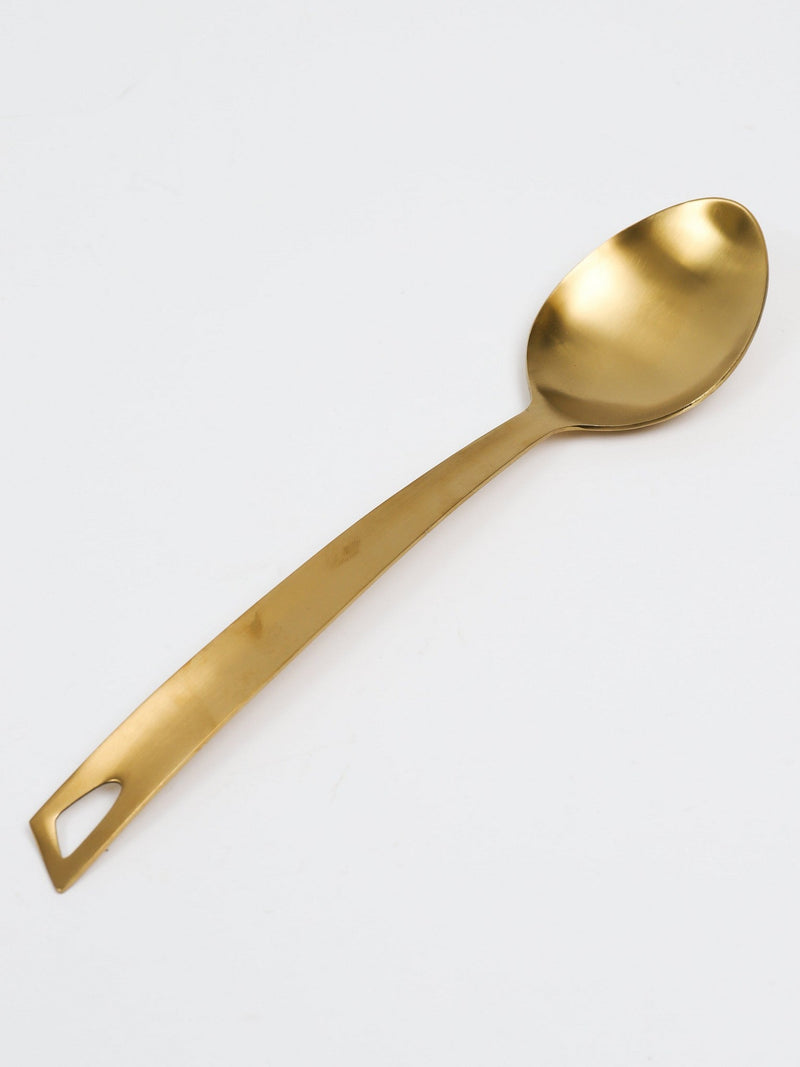 Matte Gold Mixing Spoon