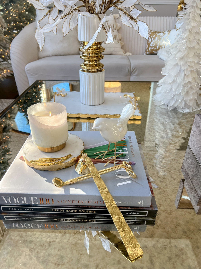 Hammered Textured Candle Snuffer
