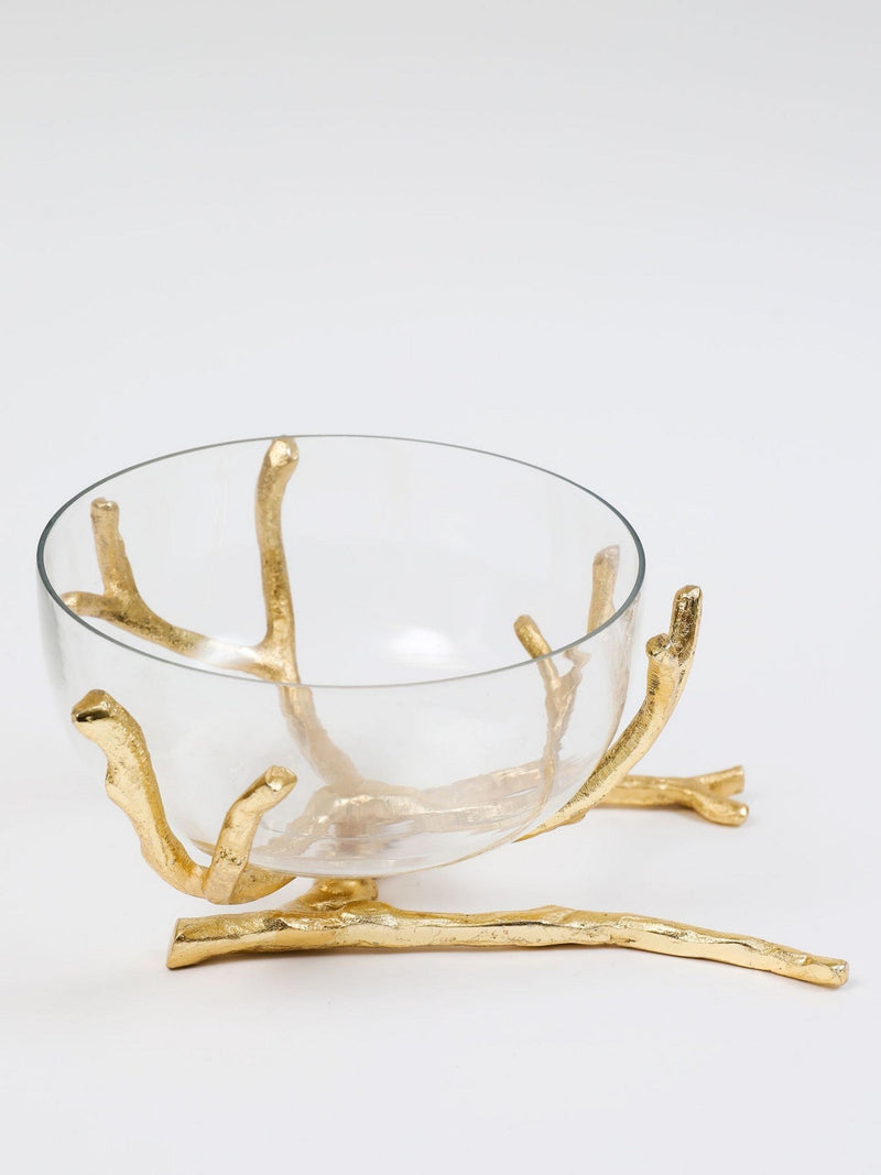 Bowls with Gold Branch Design (3 Sizes)