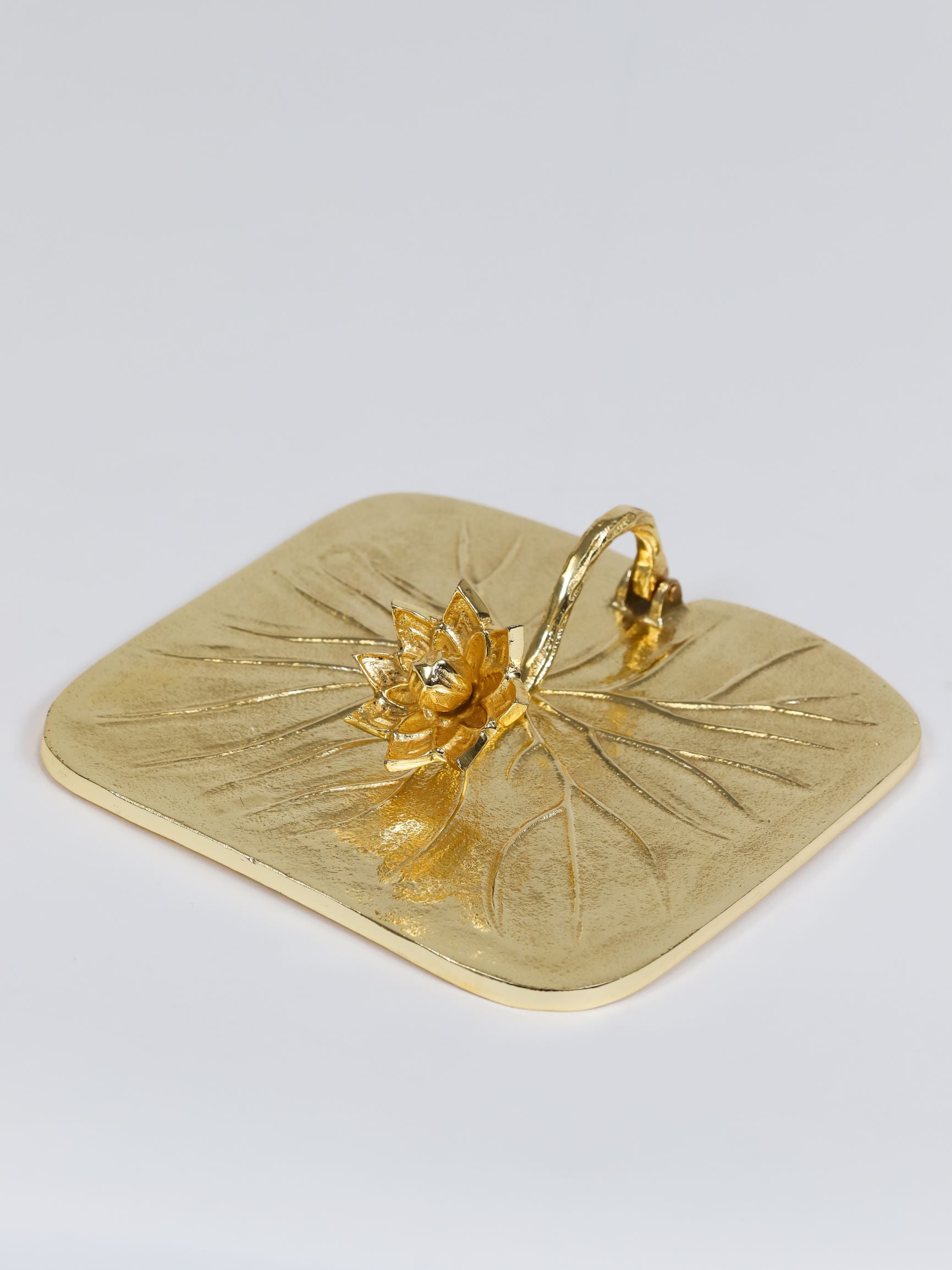 Gold Lotus Napkin Holder-Inspire Me! Home Decor