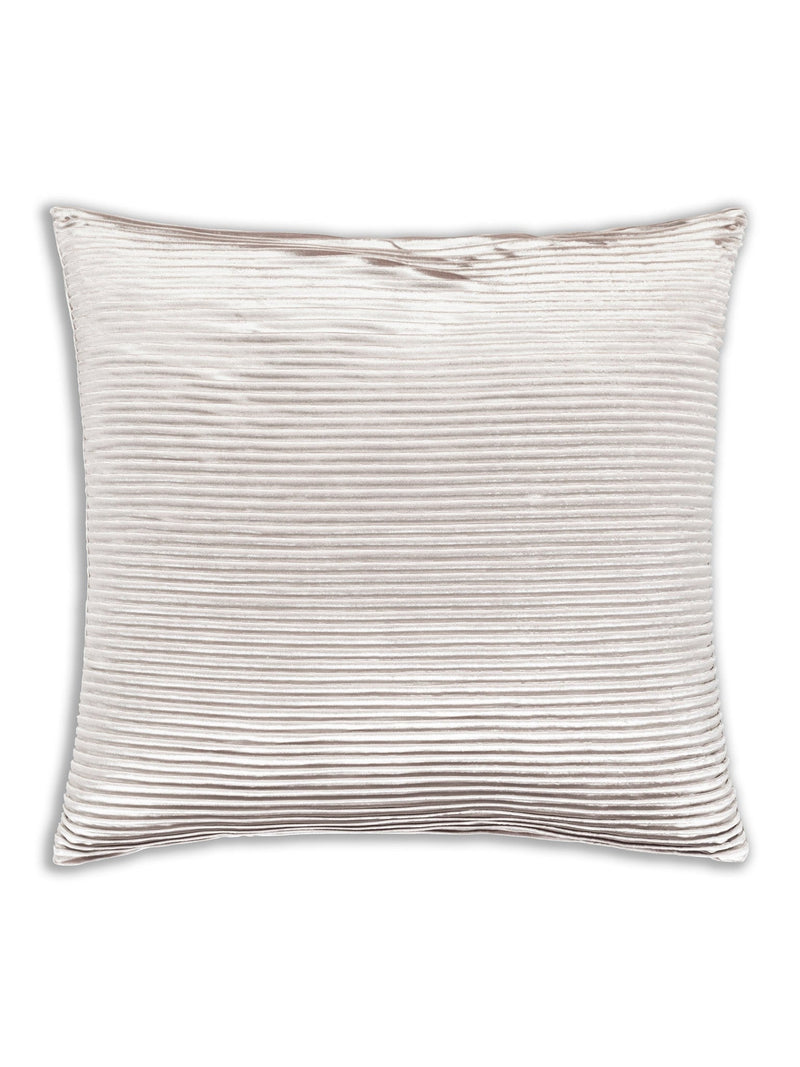 Prato Beige Pleated Pillow