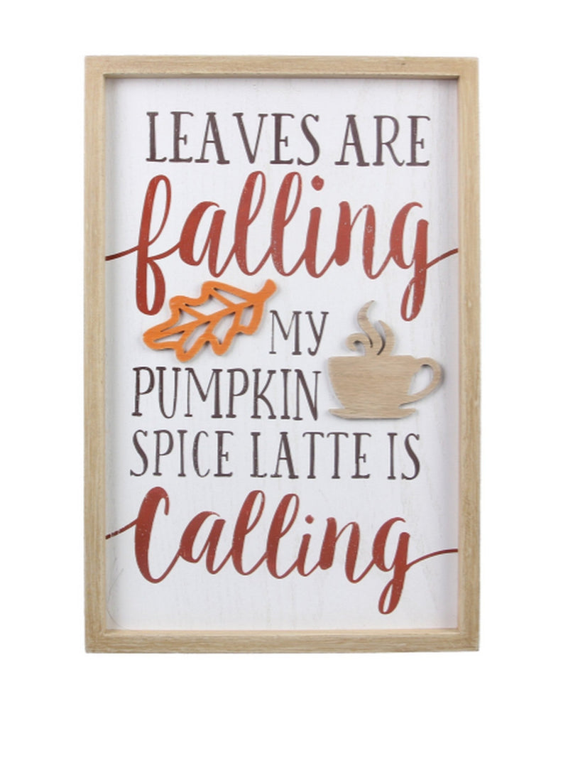 Fall Wall Decor Sign (2 Styles)-Inspire Me! Home Decor