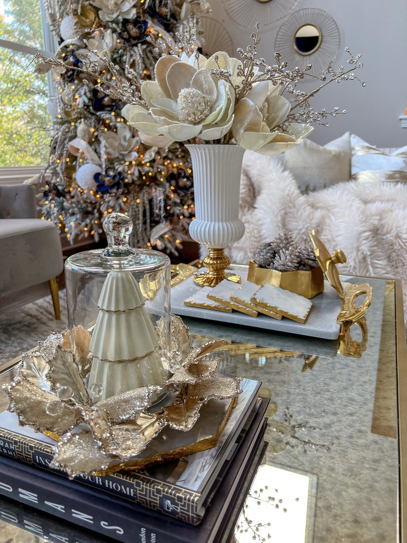 Gilded Tree Candle-Inspire Me! Home Decor