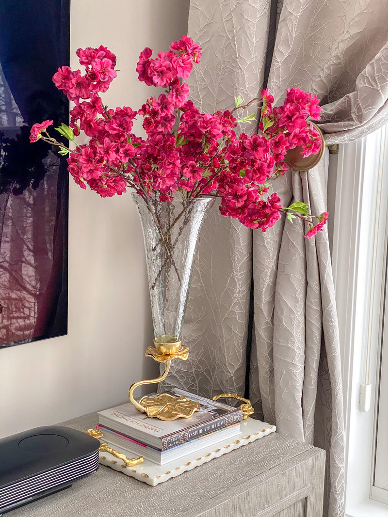 Lotus Base Flower Vase-Inspire Me! Home Decor
