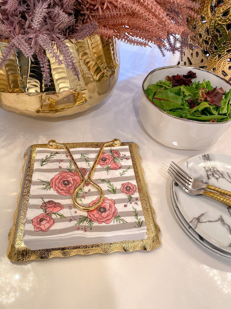 Decorative Lunch Napkins (5 patterns)-Inspire Me! Home Decor