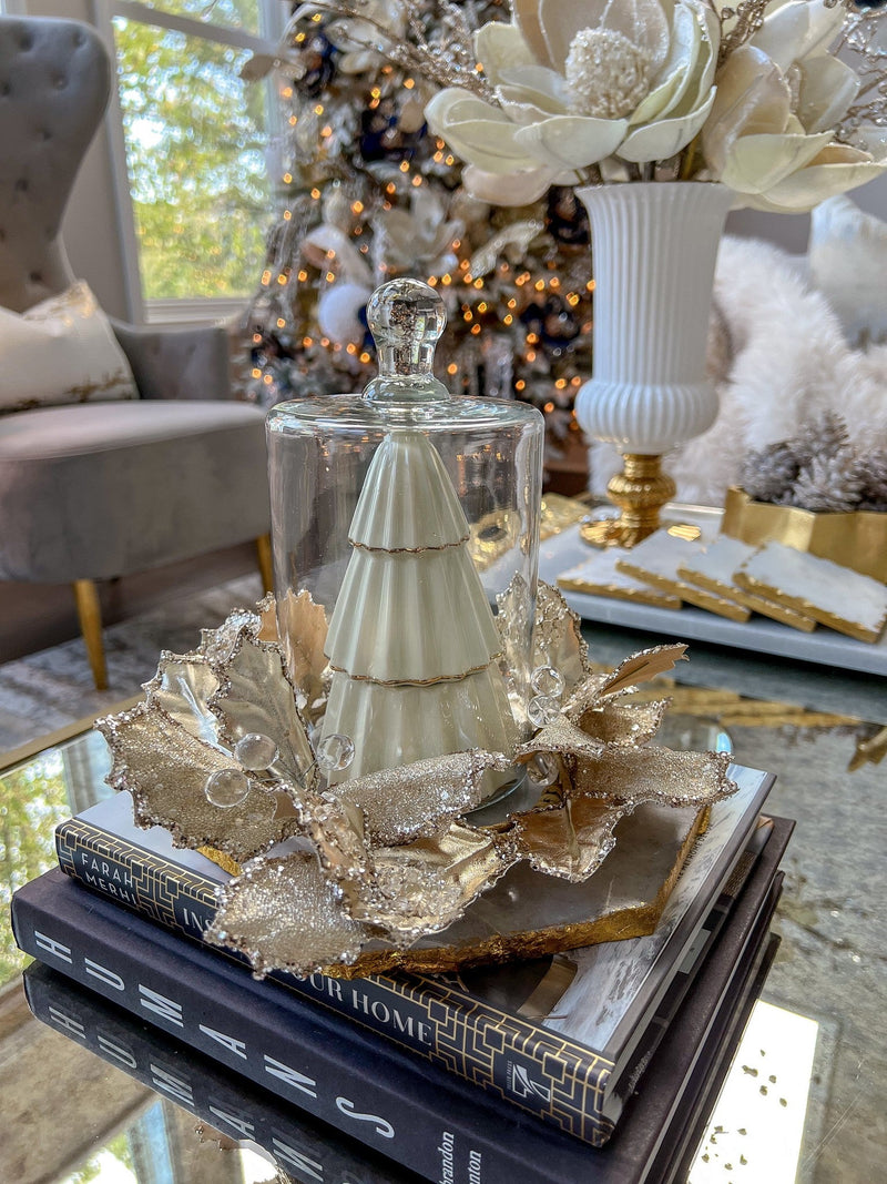 Gilded Tree Candle-Inspire Me! Home Decor